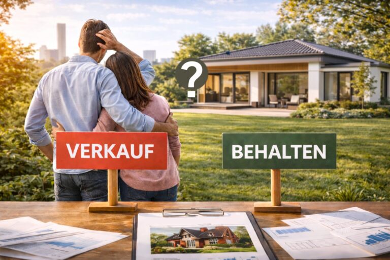 Immobilie verkaufen oder behalten? Entscheidungshilfe für Eigentümer im Rhein-Kreis Neuss